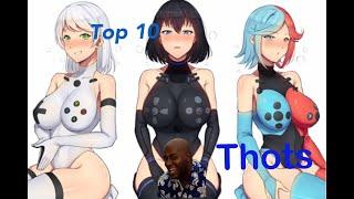 Top 10 video game Thots