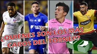 TOP 10 "LOS JUGADORES MAS CAROS DE LA LIGA PRO 2020" - ¿SON LOS MEJORES?.-FUTBOL TOTAL EC