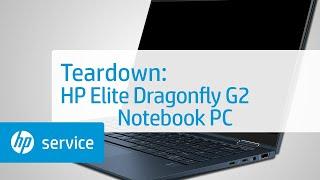 Service Teardown: HP Elite Dragonfly G2 Notebook PC | HP Computer Service | HP