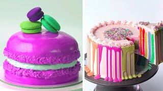 Top 10 Beautiful Cake Recipe | Best Colorful Cake Decorating Ideas | So Yummy Chocolate Cake Hacks