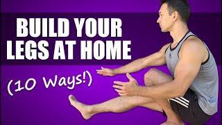 Top 10 Home Leg Exercises For Muscle Growth (Do These!)