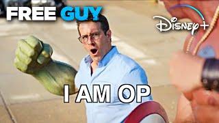 Free Guy (2021) BEST SCENES! | Disney+ Ryan Reynolds Movie