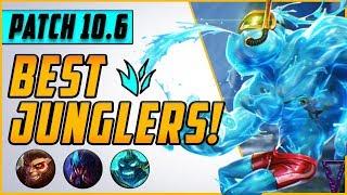 The BEST Junglers For All Ranks! | Patch 10.6 | Tier List League of Legends