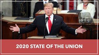 US President Trump Delivers the State of the Union Address