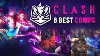 6 BEST TEAM COMPS for Clash and Flex Queue in 10.9