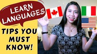 11 TOP TIPS TO LEARN A LANGUAGE | MUST KNOW