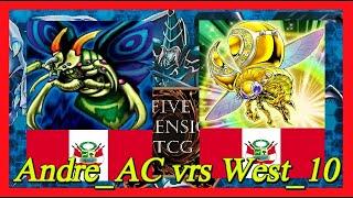 TOP 4 Torneo Five dimension TCG Battle city 3 West_10 vrs Andre_AC