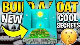 SECRET SUN AREA!!☀️ (must see) | Build a boat for Treasure ROBLOX