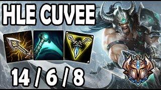 TRYNDAMERE vs CAMILLE TOP [ HLE CuVee ] Lol Challenger Korea * 9.24 *