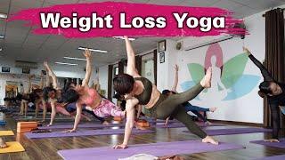 Yoga For Weight Loss | 30 Minutes Fat Burning Yoga Workout | Yograja Yoga Class