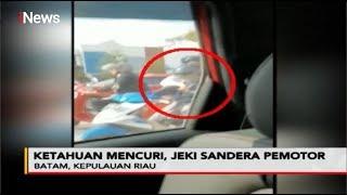 Tertangkap Tangan Mencuri HP, Pelaku Sandera Pengendara Motor di Batam - Police Line 10/03