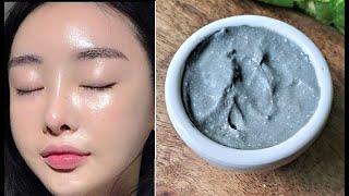 She is 50 Year Old Woman but Looks 20 | Charcoal Face Pack for Glowing GLASS Skin Stop motion video