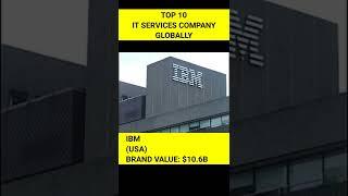 Top 10 IT Services Company Globally #ibm #itservices #itcompany #tcs #infosys #wipro #hcl