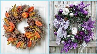 Top 10 Trending Wreath Designs - DIY work Art !!