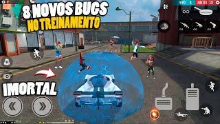 TOP 8 NOVOS BUGS NOVO MODO TREINAMENTO FREE FIRE para SAMSUNG,A5,A6,A7,J5,J7,S5,S6,S7,S9,A10,A20,A30