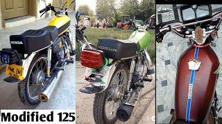 Stylish And Modified Honda_CG_125 Bike In Pakistan 2020| Part 11 | Change World