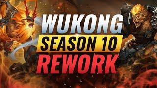 UPCOMING REWORK: NEW WUKONG CHANGES (All Abilities) - League of Legends Season 10