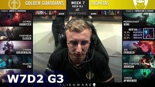 Golden Guardians vs Dignitas | Week 7 Day 2 S10 LCS Spring 2020 | GG vs DIG W7D2