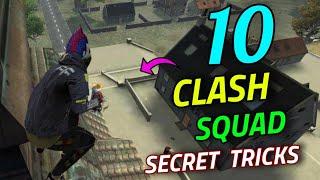 Top 10 Clash Squad secret places in free fire | Clash squad tips and tricks | Latest new Tricks