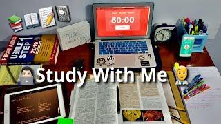 Study With Me LIVE - 12 hours | Forest | Pomodoro | Med Student