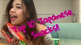 Top 10 Japanese snacks || Life in Japan