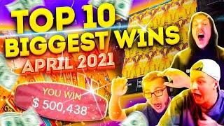 CRAZY TIME BIG WIN $500K - TOP 10 Biggest Wins of April 2021