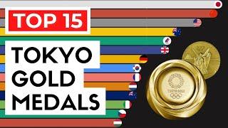 Tokyo 2020: Gold Medals Day by Day | Olympics Medal Table