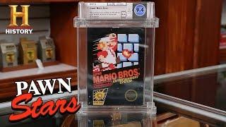Pawn Stars: SUPER RARE Super Mario is SUPER EXPENSIVE (Season 17) | History