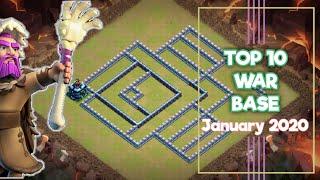 TOP 10 TH13 WAR BASE of January 2020 WITH COPY LINK | Best War Bases 2020 | Clash of Clans