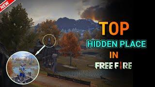 HIDDEN PLACE IN FREE FIRE ! TOP HIDE PLACE IN NEW ALPINE MAP ! #Short #shorts - Garena Free Fire