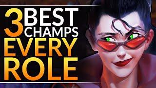 Top 3 BROKEN CHAMPIONS to MAIN of EVERY ROLE - 10.8 BEST Meta Picks and Tips | LoL Pro Guide