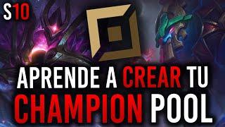 ¡APRENDE a CREAR tu CHAMPION POOL en TOP! | Guía LOL S10