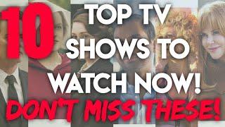 TOP 10 TV SHOWS TO WATCH DURING LOCKDOWN!