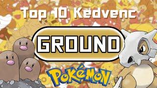 Top 10 Kedvenc Ground Pokémon