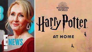 J.K. Rowling Conjures Up Harry Potter at Home for Kids | E! News