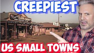 British Guy Reacting to Top 10 CREEPIEST Small Towns in The US