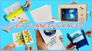 Top 5 DIY Magic Crafts Compilation | 5 BEST Solar System Projects for kids to try at home