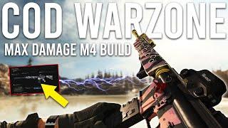 Call of Duty Warzone Max Damage M4 build is Insane...