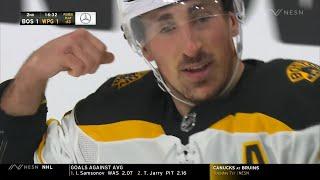 Brad Marchand fights  Nikolaj Ehlers 1/31/20