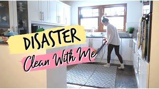 COMPLETE DISASTER CLEAN WITH ME | RELAXING CLEANING MOTIVATION | MRS MELDRUM