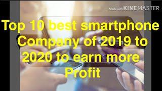 Top 10  smartphone companies which earn  more profit