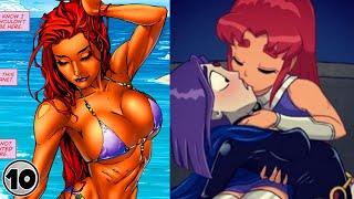 Top 10 Starfire Fan Ships