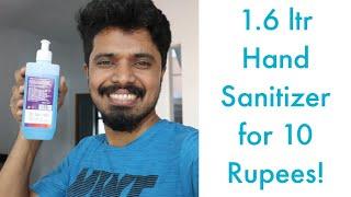 1.6 ltrs Hand Sanitizer for 10 Rupees