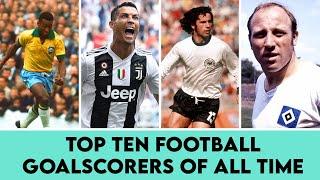 Top 10 Football Goalscorers of All Time | Do you know number one?