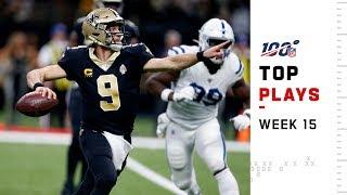 Top 15 Plays from Week 15 | NFL 2019 Highlights