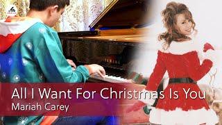 Mariah Carey All I Want For Christmas Is You Piano Cover | Cole Lam 13 Years Old