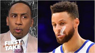 Stephen A. isn't calling Steph Curry the greatest point guard ever | First Take