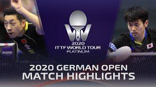 Xu Xin vs Mizuki Oikawa | 2020 ITTF German Open Highlights (R16)