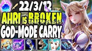 GOD-MODE AHRI CARRY 