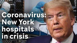 Coronanvirus hits New York hospitals hard as six million people are out of work in US